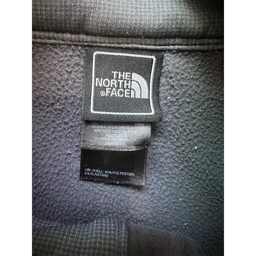 The North Face Men's Full Zip Fleece Jacket Grey‎ Size Large